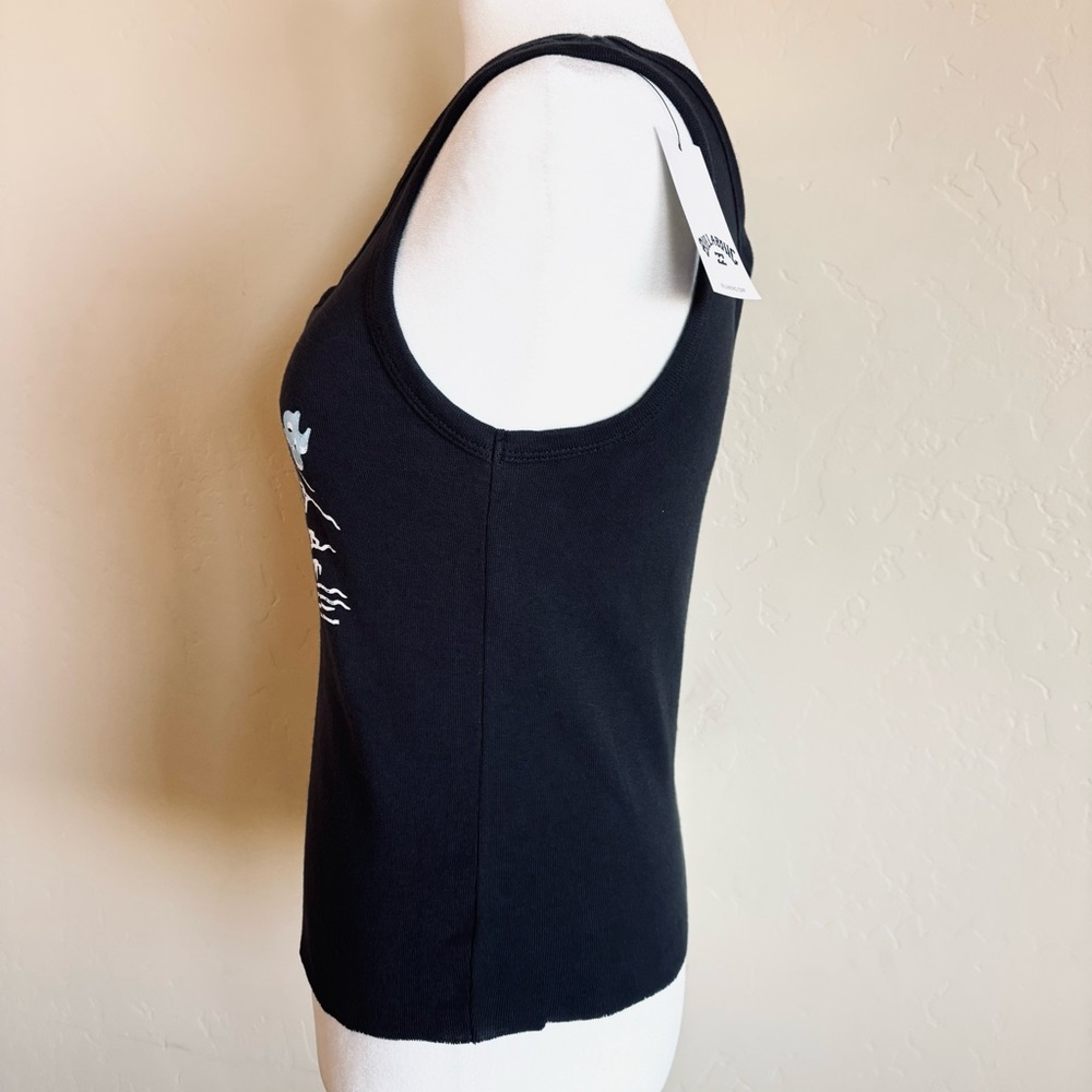 Billabong Black Beachy Graphic Tank Top - Picture 8 of 11